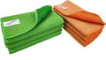 16 Pack Microfiber Scrub Dish Cleaning Cloth, Non-Scratch, Reusable & Durable by AccoHolly