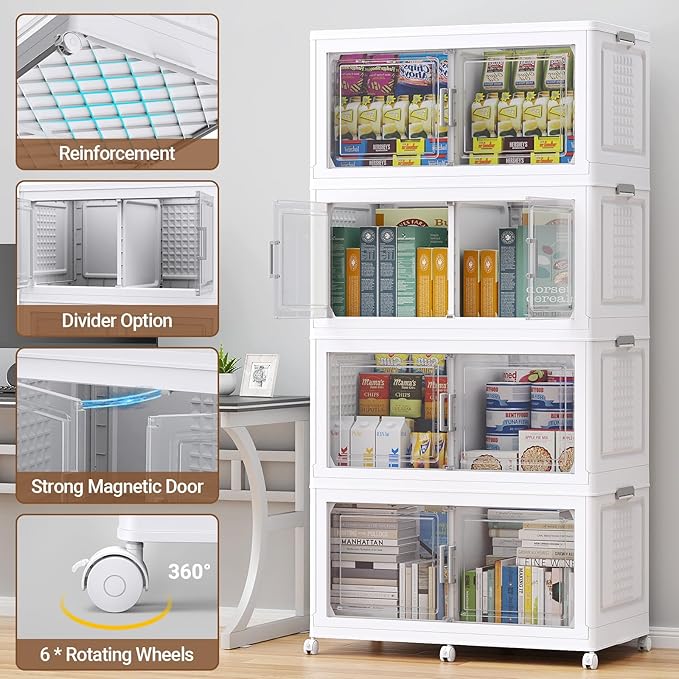 BROVIEW 800 Qt Plastic Storage Bins - Image 4
