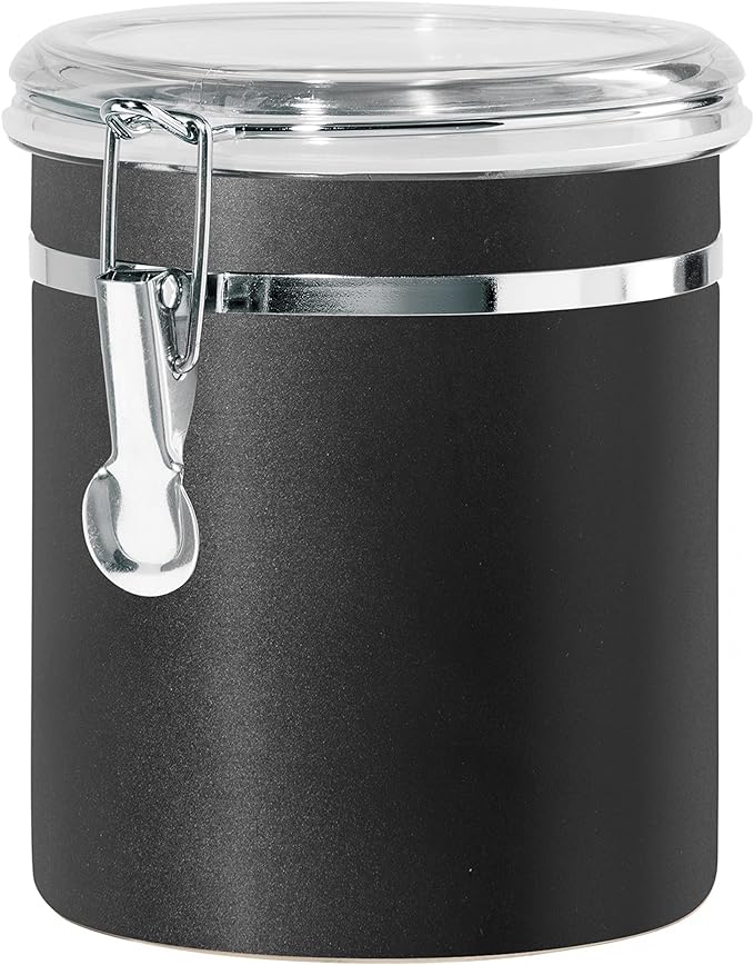 Oggi Stainless Steel Kitchen Canister 47 fl oz, Food Storage, Pantry Storage. by OGGI