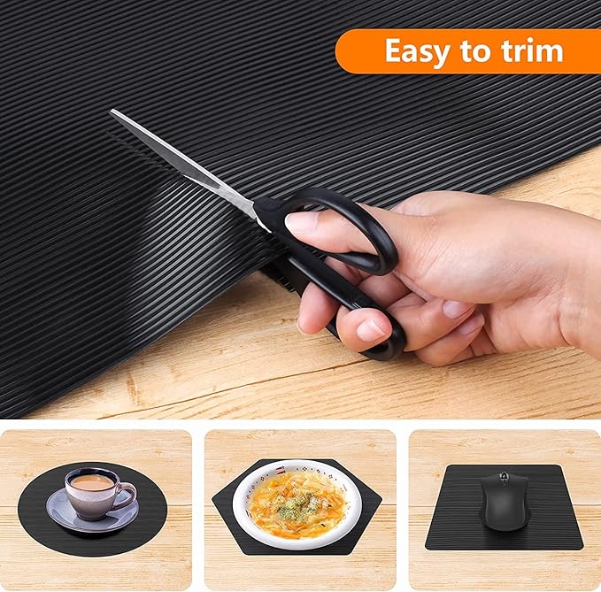 Shelf Liners for Kitchen Cabinets Non Adhesive Drawer Liner EVA Material - Image 3