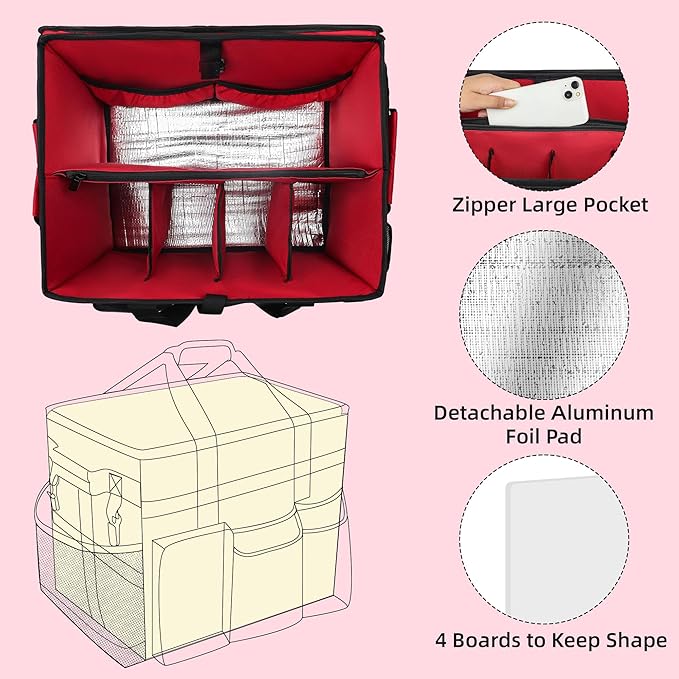Rolling Cleaning Caddy Bag - Image 5