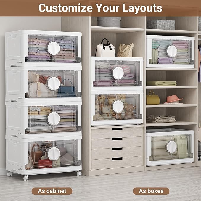 BROVIEW 360Qt Lockable Stackable Storage Bins - Image 8