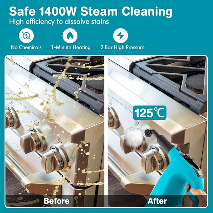 COSTWAY Handheld MultiPurpose Steam Cleaner - Image 3