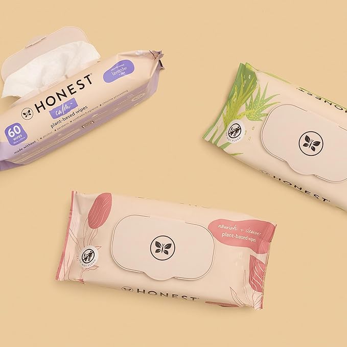 The Honest Company Calm and Cleanse Naturally Scented Wipes Cleansing - Image 8