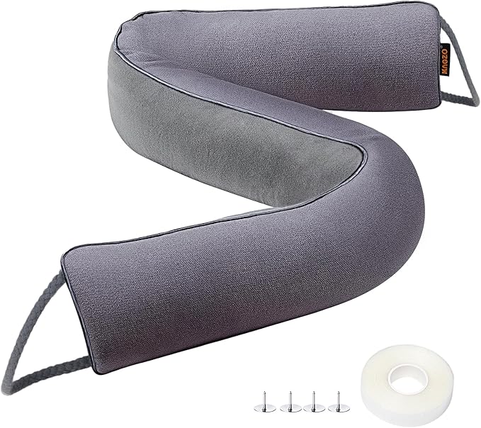 MAGZO Door Draft Stopper, 42 Inch Under Door Draft Blocker Noise Stopper by MAGZO