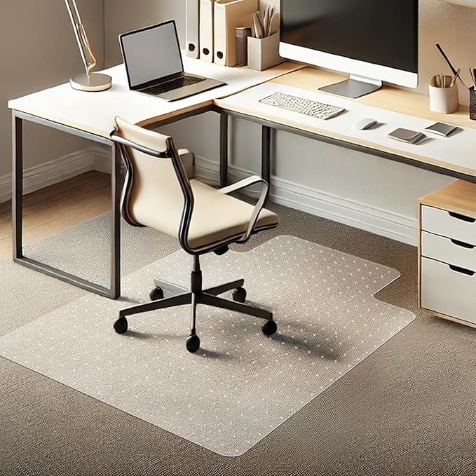 Azadx Chair Mat for Carpet 60"x 36" Large Chair Mats for Carpeted Floors - Image 7