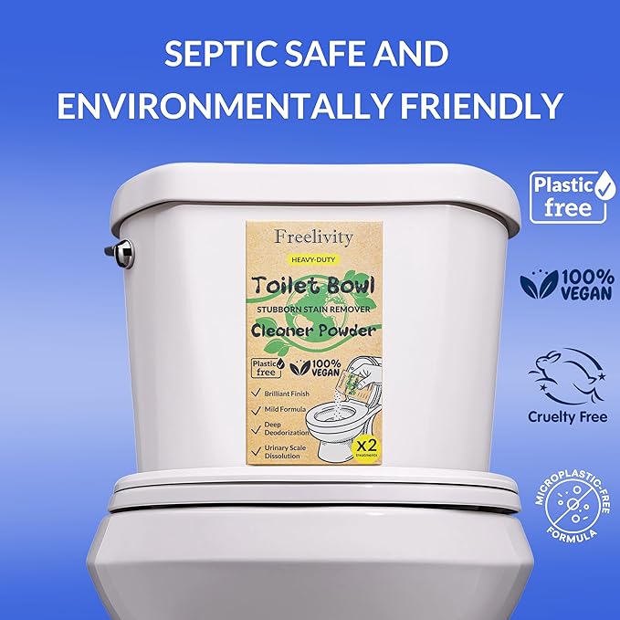 Freelivity Heavy Duty Toilet Bowl Cleaner Powder - Image 7