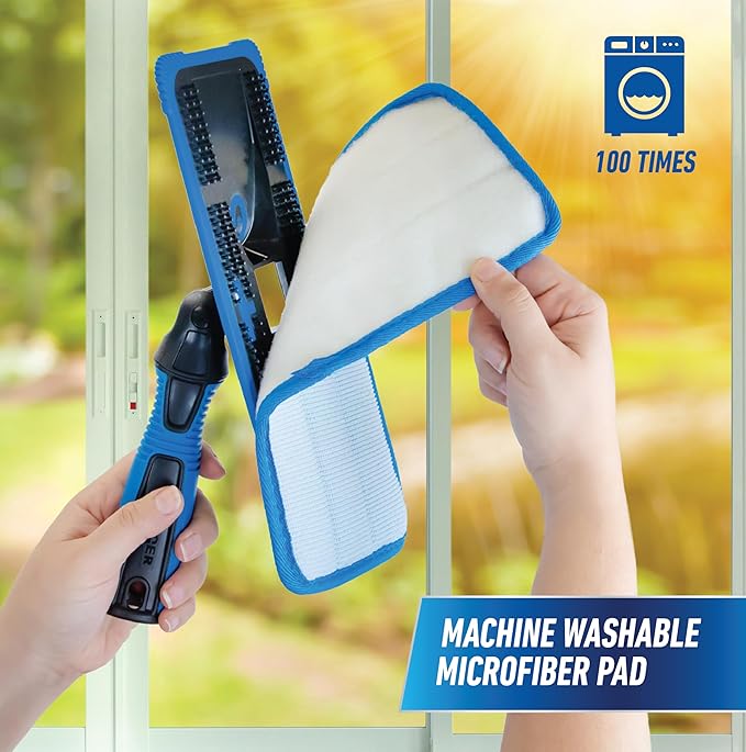 UNGER ProClean Connect and Clean Indoor Window Cleaning Kit, Washing Tool - Image 4