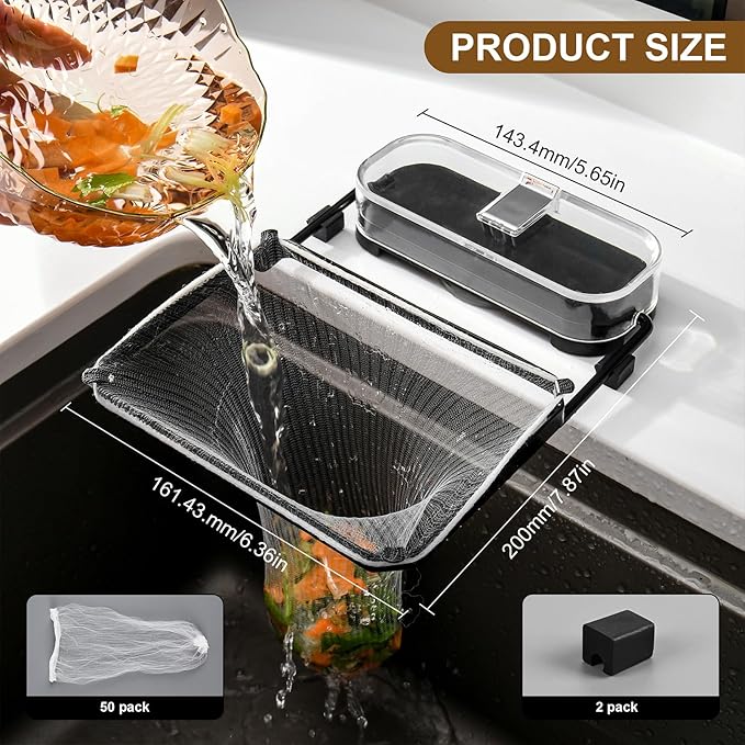 Kitchen Sink Drain Strainer Basket Holder - Image 2