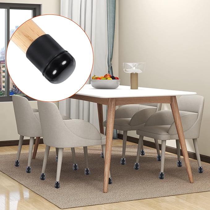 Ezprotekt 24 Pcs Extra Small Chair Leg Sliders - Image 5