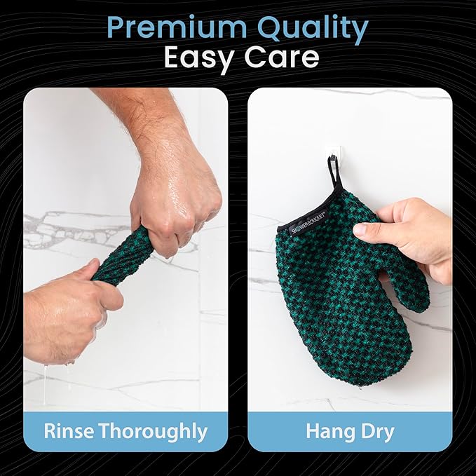Japanese Exfoliating Mitt for Shower - Image 7