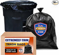 Veska 95-96 Gallon Trash Bags Heavy Duty 95-96 Gallon Trash Bags Large Black by Veska