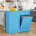 Betterhood Tilt Out Trash Cabinet 10 Gallon Wooden Free Standing Laundry Sorter by Betterhood