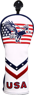 USA Flag and Eagle Golf Driver/Fairway Wood/Hybrid/Iron/Mallet Putter/Blade by Unknown