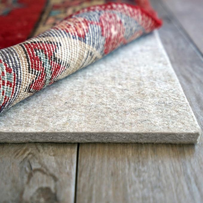 RUGPADUSA - Eco-Plush - 9'x11' - 3/8" Thick - 100% Felt - Extra Cushioned Rug by RugPadUSA