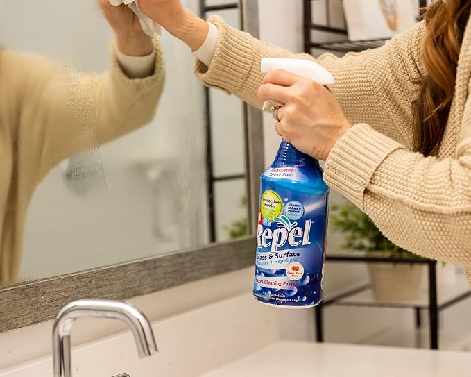 Clean-X REPEL Glass & Surface Cleaner 32 fl. oz. - Image 3