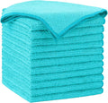 AIDEA Microfiber Cleaning Cloth-12PK, Soft Microfiber Towels by AIDEAHOME