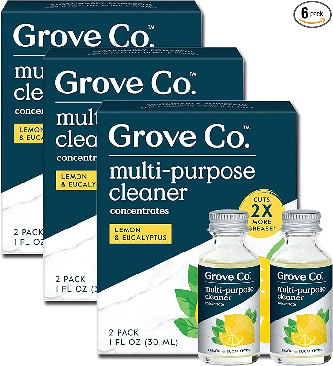 Grove Co. Multi-Purpose Cleaner, Refill Concentrate Plant-based Household by GroveCo