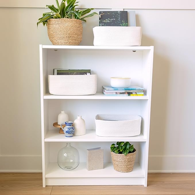NaturalCozy 13.5”x8.5”x5.5” Storage Baskets - Image 8