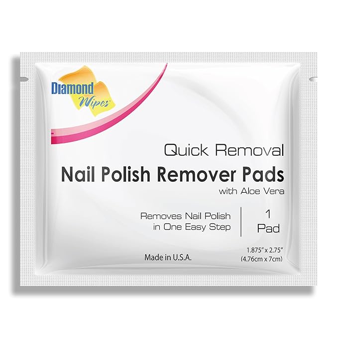 Diamond Wipes Nail Polish Remover Wipes by DiamondWipes