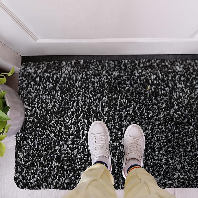 Premium Microfiber Indoor Door Mat – 32"x48" Washable Entry Mat, Waterproof - Image 3