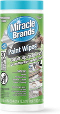 MiracleWipes for Paint Prep & Cleanup, Remove Tough Grime Build-Up, Wet Paint by MiracleWipes