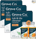 Grove Co. Tub and Tile Cleaner, Refill Concentrate Plant-Based Household by GroveCo