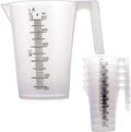 TCP Global 1/2 Liter Plastic Graduated Measuring and Mixing Pitcher by TCPGlobal