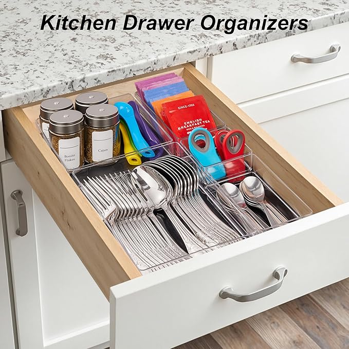 SMARTAKE 7-Piece Drawer Organizer - Image 8
