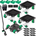 Furniture Movers with 4 Wheels, Heavy Duty Furniture Lift Mover Tool Set with by HometownCreek