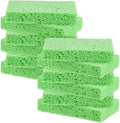 12-Pack Kitchen Sponges, Condense Eco Cellulose Non-Scratch Scrub Heavy Sponge by MMETERXITY