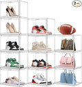 12 Pack Thicken Shoe Rack Organizer by EDSFAM