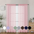 Aiyufeng Sheer Curtains 72 Inches Long by Aiyufeng