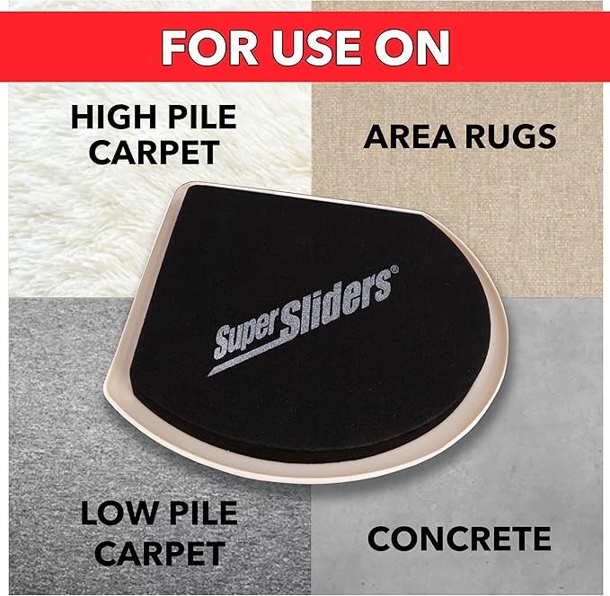 Super Sliders 7" Slide & Hide Reusable Furniture Sliders - Image 3