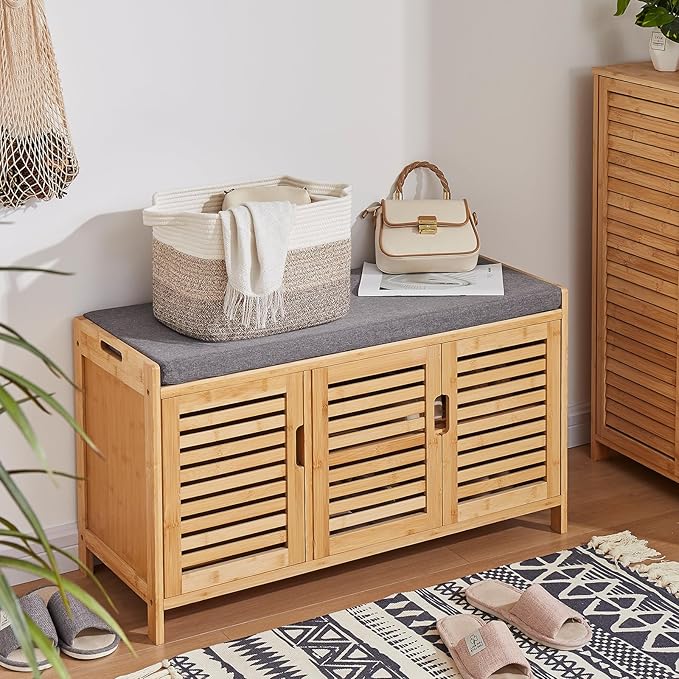 Storage Baskets for Organizing, Woven Baskets for Shelves, Rectangle Decorative - Image 8
