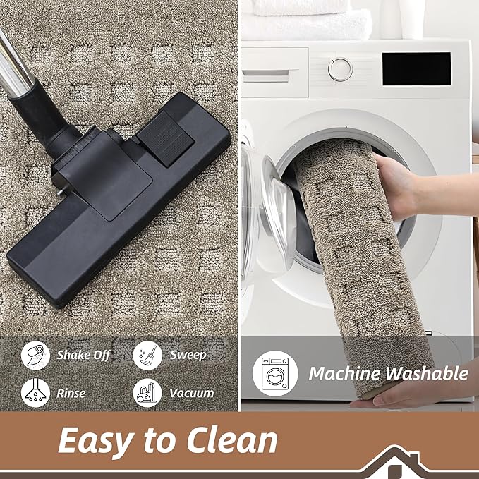 BEQHAUSE Waffle Door Mats Indoor 20"x32", Dog Mat - Image 6