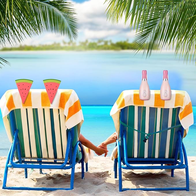 Sieral 8 Pcs Beach Towel Clips Beach Chair Pool Clips - Image 7