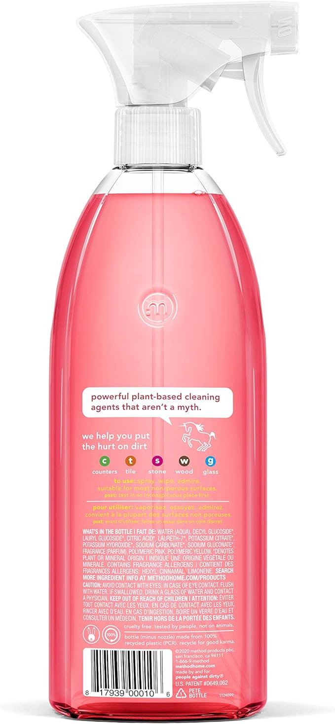 Method All-Purpose Cleaner, Plant-Based and Biodegradable Formula Perfect - Image 4