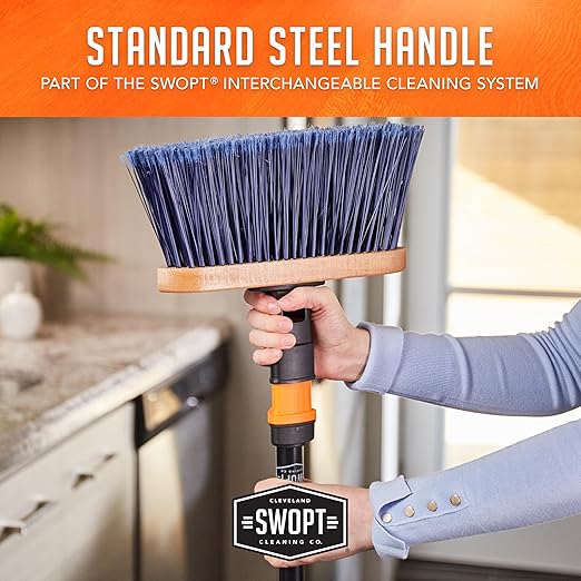 SWOPT Standard 48” Steel Handle – Ergonomic Design Eliminates Loose Handles — - Image 5