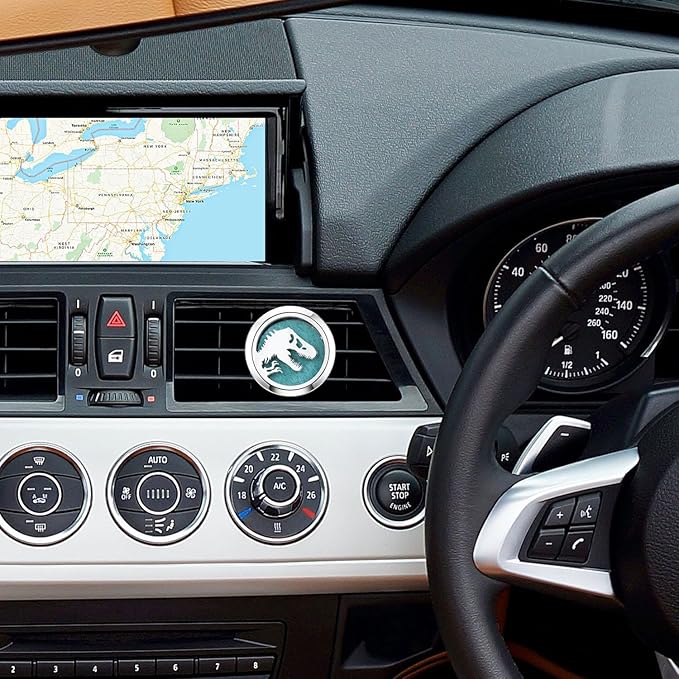AZNECK Car Essential Oil Diffuser Vent Clip Car Diffuser Vent Clips Skull - Image 2