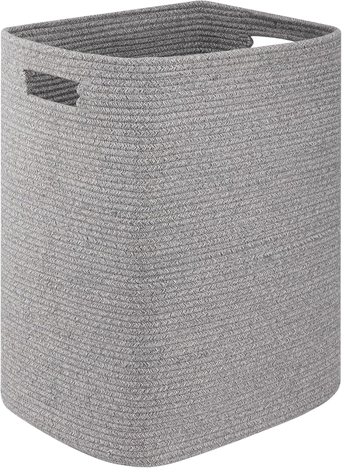 OIAHOMY Laundry Hamper, Laundry Basket，Rectangle Cotton Storage Basket - Image 8