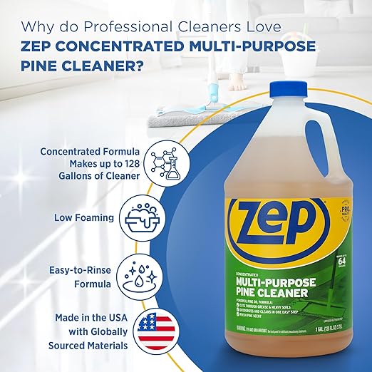 Zep Concentrated Multi-Purpose Pine Cleaner - 128 oz ZUMPP128 - Multi-Purpose - Image 4