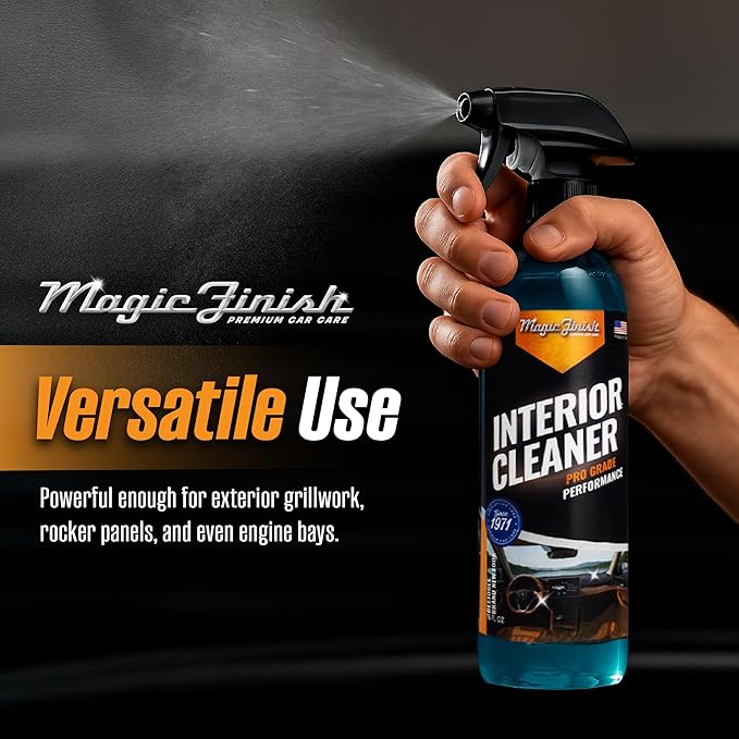 Magic Finish Interior Cleaning Spray – All-in-One Car Cleaner Spray - Image 3