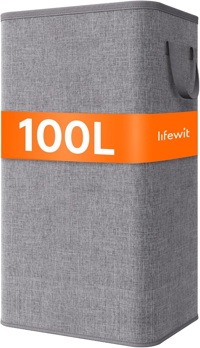 Lifewit 100L Large Tall Laundry Hamper, Collapsible Laundry Basket by Lifewit