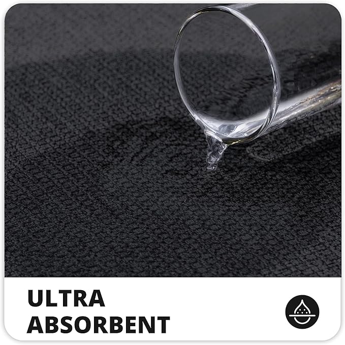 Bath Mat, Ultra Thin Bathroom Runner Rugs, Large Bath Mats - Image 4