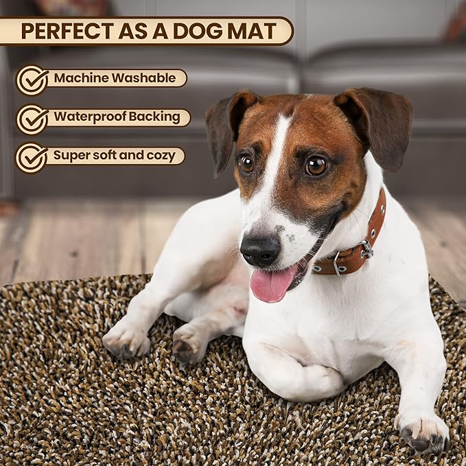 Premium Microfiber Indoor Door Mat – 32"x48" Washable Entry Mat, Waterproof - Image 6
