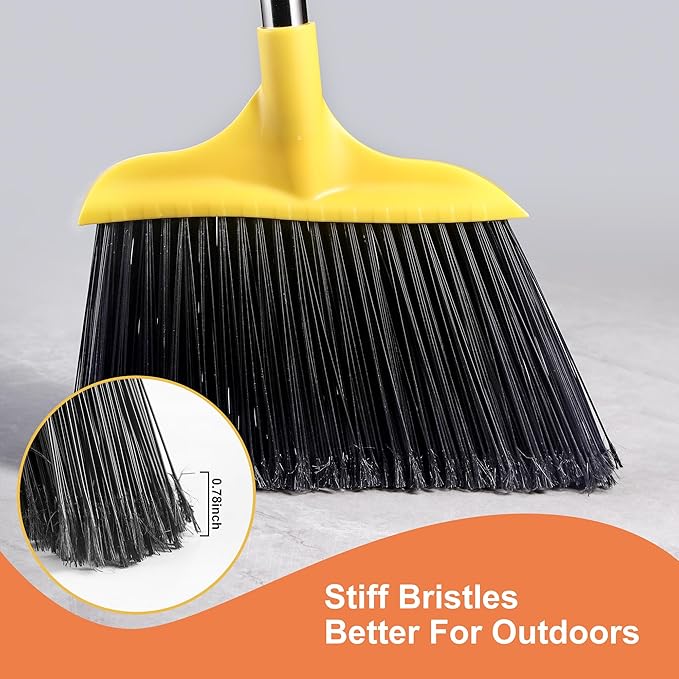 3 Pack Outdoor Heavy Duty Broom 59 Inch - Image 5