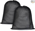 OTraki 20x24 inch Mesh Laundry Bags 2 Pack Fine Mesh Heavy Duty Drawstring Bag by OTraki