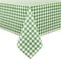 Classic Gingham Plaid Tablecloth Fabric by Essifunia
