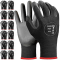 Kebada Safety Work Gloves, 12 Pairs Work Gloves by KEBADA